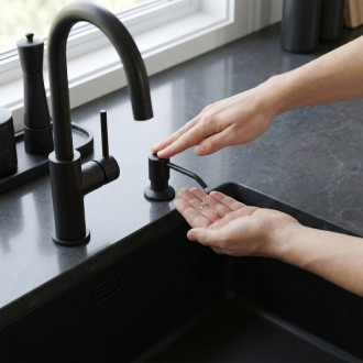 REA LON Dávkovač Black REA-08006