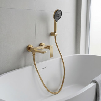 REA Prime Kúpeľňová batéria PREMIUM Gold Brush REA-B6732