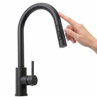 REA Fresh Touch Kuchynská batéria Black Matt REA-B6734