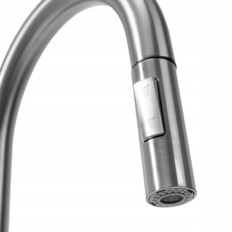 REA Fresh Touch Kuchynská batéria Brush Nickel REA-B6735