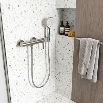 REA Sprchová batéria REA Rivo Brush Nickel REA-B9326