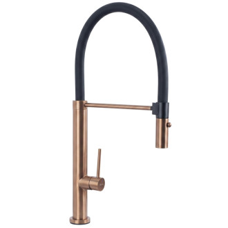 REA Viera Kuchynská batéria copper brush REA-B4854