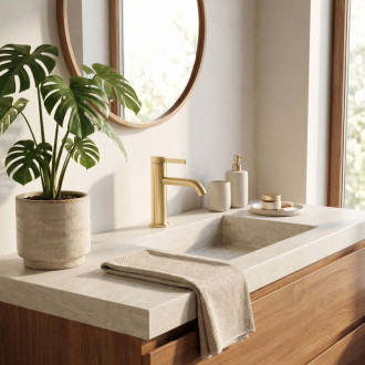 REA Rivo Kúpeľňová batéria Brush Gold REA-B6533