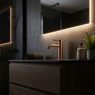 REA Rivo Kúpeľňová batéria Brush Copper REA-B6537