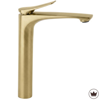 REA Umývadlová batéria PREMIUM REA Vision Brush Gold High REA-B6731