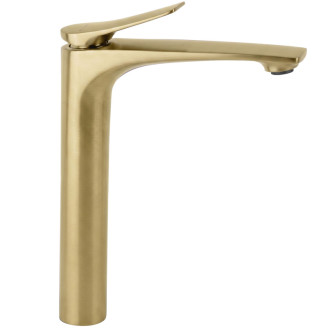 REA Umývadlová batéria PREMIUM REA Vision Brush Gold High REA-B6731