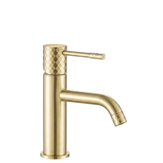 REA Umývadlová batéria Rea Lungo Diamond Brush Gold REA-B9843