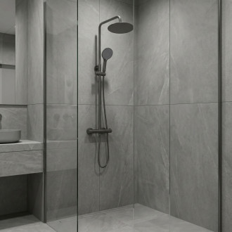REA Sprchová sada bez výtoku s termostatom Rea Lungo Titan REA-P6736