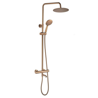 REA Sprchová sada s termostatom REA LUNGO Diamond - Copper REA-P3300