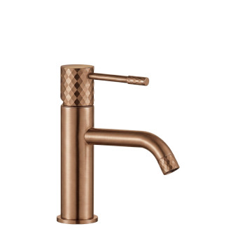 REA Umývadlová batéria Rea Lungo Diamond Brush Copper REA-B9844