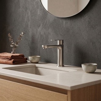 REA Logan Kúpeľňová batéria Brush Nickel REA-B6683
