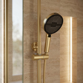 REA Sprchový set Rea Prime Brush Gold REA-P7624