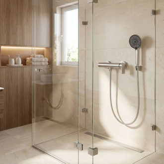 REA Sprchová batéria Rea Hunter Brushed Nickel REA-B6682
