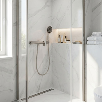 REA Sprchová batéria Rea Hunter Brushed Nickel REA-B6682