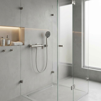 REA Sprchová batéria Rea Hunter Brushed Nickel REA-B6682