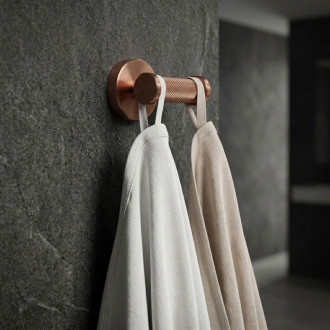 REA Modern Dvojitý vešiak 6612 Copper Brush REA-98036