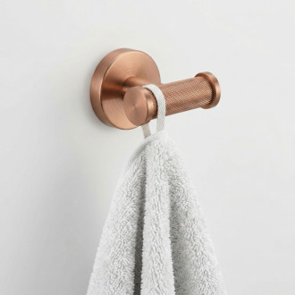 REA Modern Dvojitý vešiak 6612 Copper Brush REA-98036