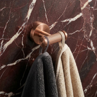 REA Modern Dvojitý vešiak 6612 Copper Brush REA-98036
