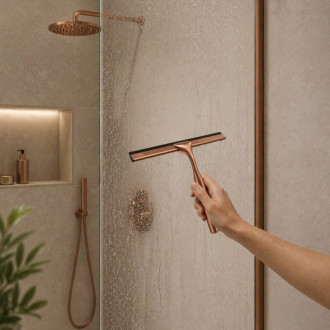 REA Stierka do kúpeľne Brush Copper REA-72065