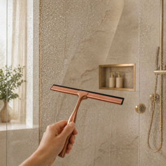 REA Stierka do kúpeľne Brush Copper REA-72065