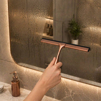 REA Stierka do kúpeľne Brush Copper REA-72065