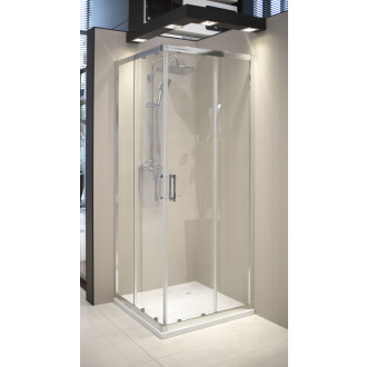 Deante Set: KYC_0099P + KTJ_081B, chróm, 90 × 90 cm KYCP0099P