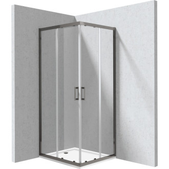 Deante Set: KYC_D089P + KTJ_089B, titán, 80 × 90 cm KYCPD089P