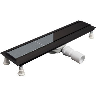 Deante obojstranný rošt lineárneho žľabu pre dlažbu/plný, dĺžka 50 cm, sifón KNS_N05D