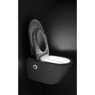 Deante Silia závesný klozet + automatické vyhrievané WC sedátko CSSD6ZPW