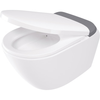 Deante Silia závesný klozet + automatické vyhrievané WC sedátko CSSD6ZPW
