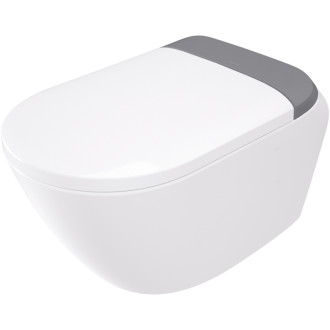 Deante Silia závesný klozet + automatické vyhrievané WC sedátko CSSD6ZPW