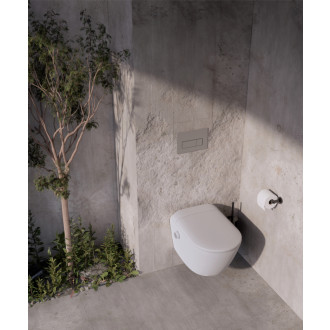 Deante Silia závesný klozet + automatické vyhrievané WC sedátko CSSD6ZPW