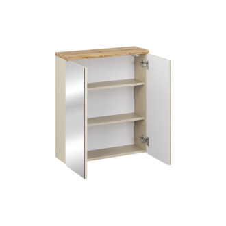 Comad BALI CASHMERE 84-60-2D Zrkadlová skrinka 60 cm 2 dvere