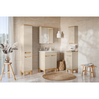 Comad BALI CASHMERE 84-60-2D Zrkadlová skrinka 60 cm 2 dvere