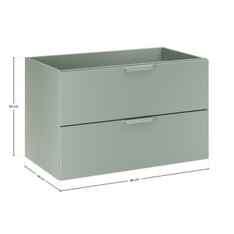 Comad ASTER GREEN 82-80-46-2S Skrinka pod umývadlo 80 cm 2 zásuvky