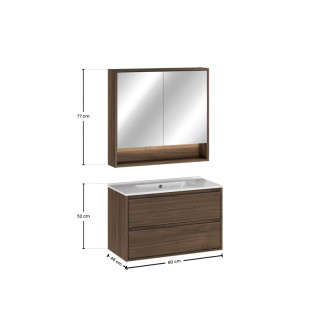 Comad SET-VOV 80CM LAVA MC Kúpeľňová zostava 80 cm