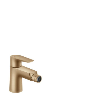 Bidetová batéria Hansgrohe Talis E s výpustou kartáčovaný bronz 71720140
