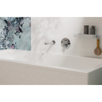 Sprchová a vaňová batéria Hansgrohe Zesis S bez podomietkového telesa chróm 74415000