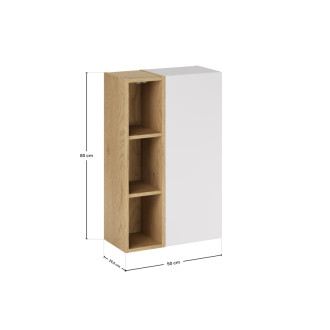 Comad SET-ASW SP UR 20X80 Kúpeľňová zostava s polostĺpikom a regálom