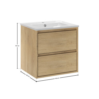 Comad SET-VOC 50CM LAVA Kúpeľňová zostava 50 cm s nábytkovým umývadlom Lava