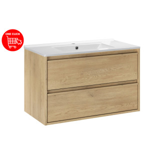 Comad SET-VOC 80CM LAVA Kúpeľňová zostava 80 cm s nábytkovým umývadlom Lava