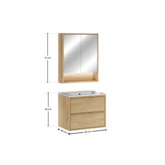 Comad SET-VOC 60CM LAVA MC Kúpeľňová zostava 60 cm