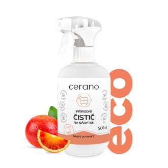 CERANO - Prírodný čistiaci prostriedok na nábytok - hrejivý pomaranč - 500 ml