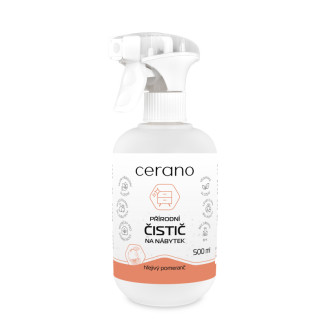 CERANO - Prírodný čistiaci prostriedok na nábytok - hrejivý pomaranč - 500 ml