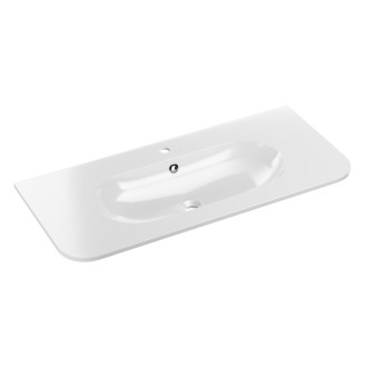 Comad pure white gloss um 100-46 Nábytkové umývadlo 100cm
