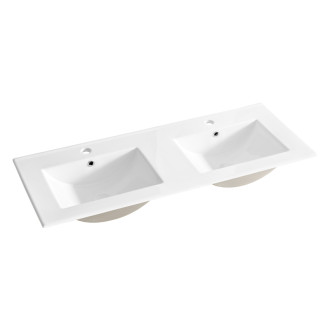 Comad UM-8003-LAVA 120D keramické umývadlo 120 cm - dvojdrez