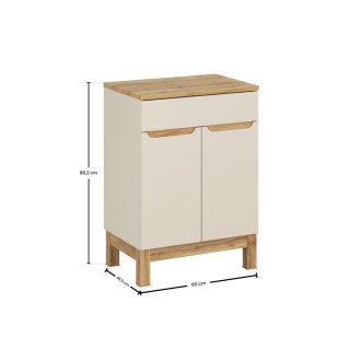 Comad SET-BAC B WOTAN 60CM Kúpeľňová zostava 60 cm s doskou