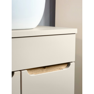 Comad SET-BAC 60CM LAVA Kúpeľňová zostava 60 cm s nábytkovým umývadlom Lava