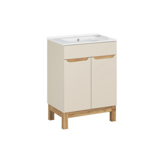 Comad SET-BAC 60CM LAVA Kúpeľňová zostava 60 cm s nábytkovým umývadlom Lava