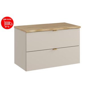 Comad SET-DC B NAT CREMONA 80CM Kúpeľňová zostava 80 cm s doskou